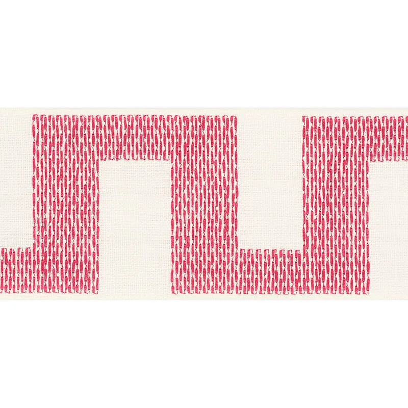 Schumacher Matrix Tape trim in Fuchsia (70614)