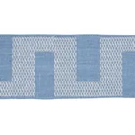 Schumacher Matrix Tape trim in Ivory on Sky (79930)