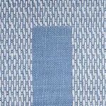 Schumacher Matrix Tape trim in Ivory on Sky (79930)