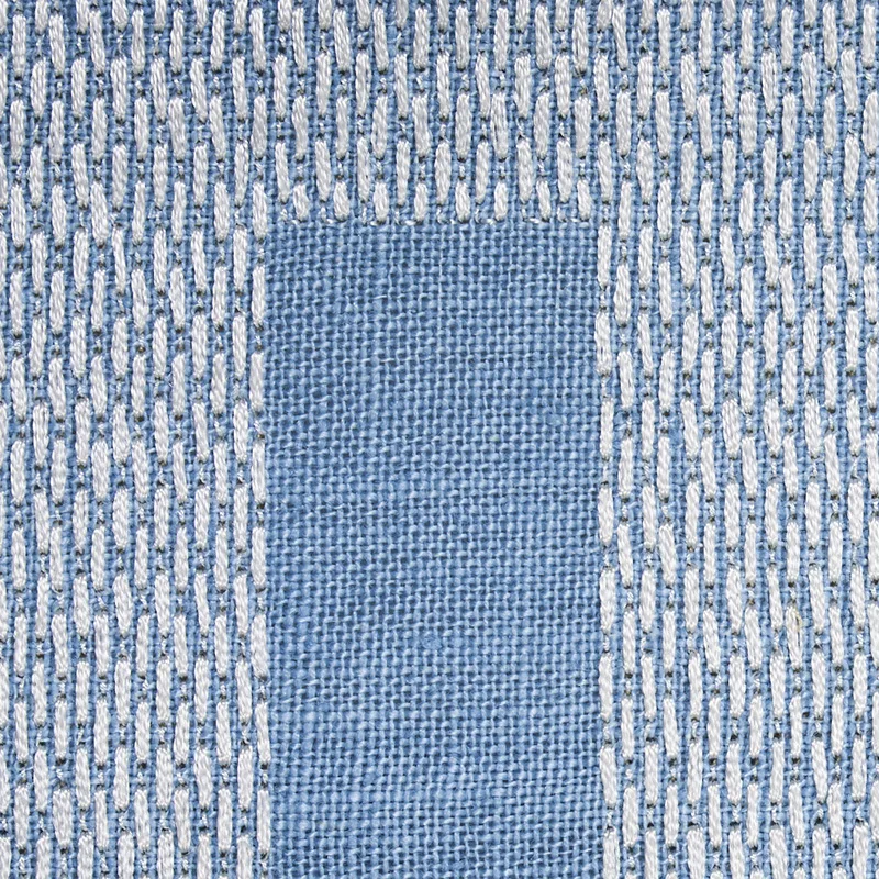 Schumacher Matrix Tape trim in Ivory on Sky (79930)