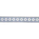 84330 | Maximilian Tape - Blue Schumacher Maximilian Tape trim in Blue (84330)