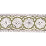 84332 | Maximilian Tape - Green Schumacher Maximilian Tape trim in Green (84332)