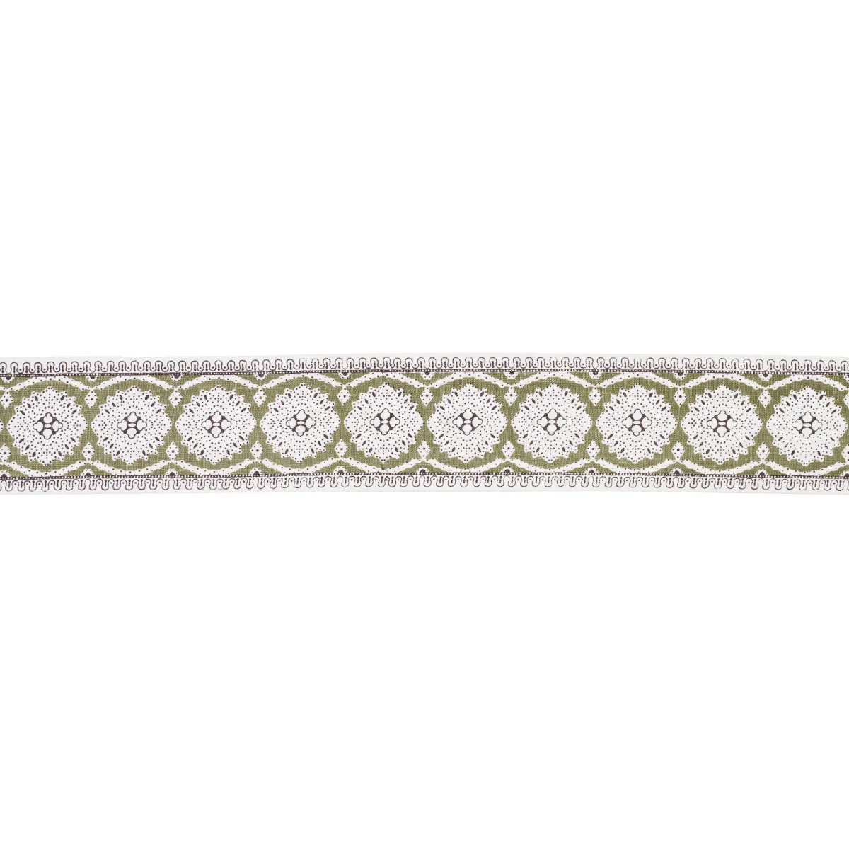 Schumacher Maximilian Tape trim in Green (84332)