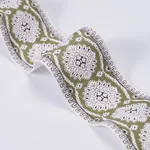 84332 | Maximilian Tape - Green Schumacher Maximilian Tape trim in Green (84332)