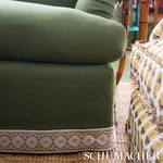 84332 | Maximilian Tape - Green Schumacher Maximilian Tape trim in Green (84332)