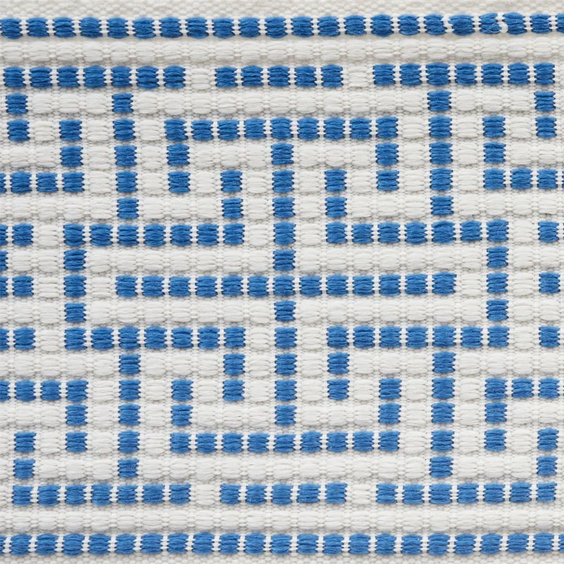 75950 | Maze Tape Indoor/Outdoor - Blue Schumacher Maze Tape Indoor/Outdoor trim in Blue (75950)