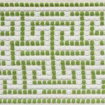 75951 | Maze Tape Indoor/Outdoor - Leaf Schumacher Maze Tape Indoor/Outdoor trim in Leaf (75951)