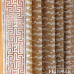 Schumacher Maze Tape trim in Orange (75953)