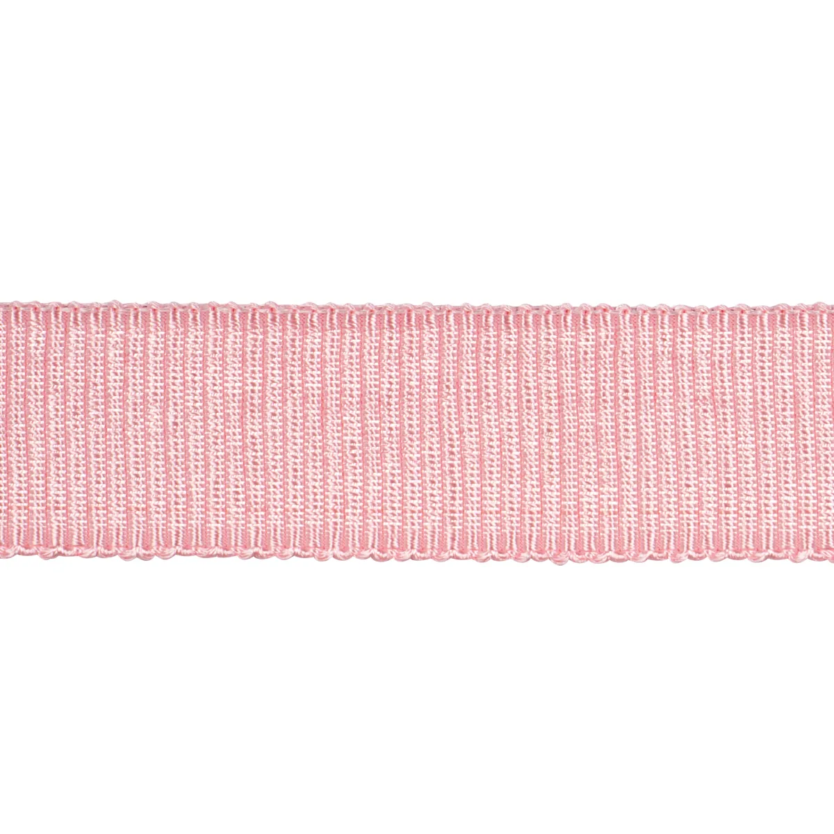Schumacher Medium Faille Tape trim in Blush (83863)