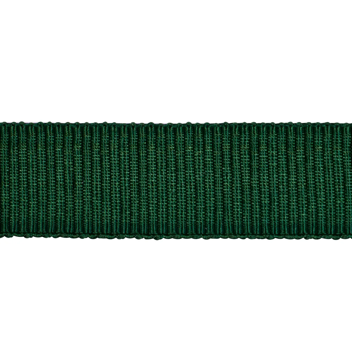 Schumacher Medium Faille Tape trim in Emerald (83861)