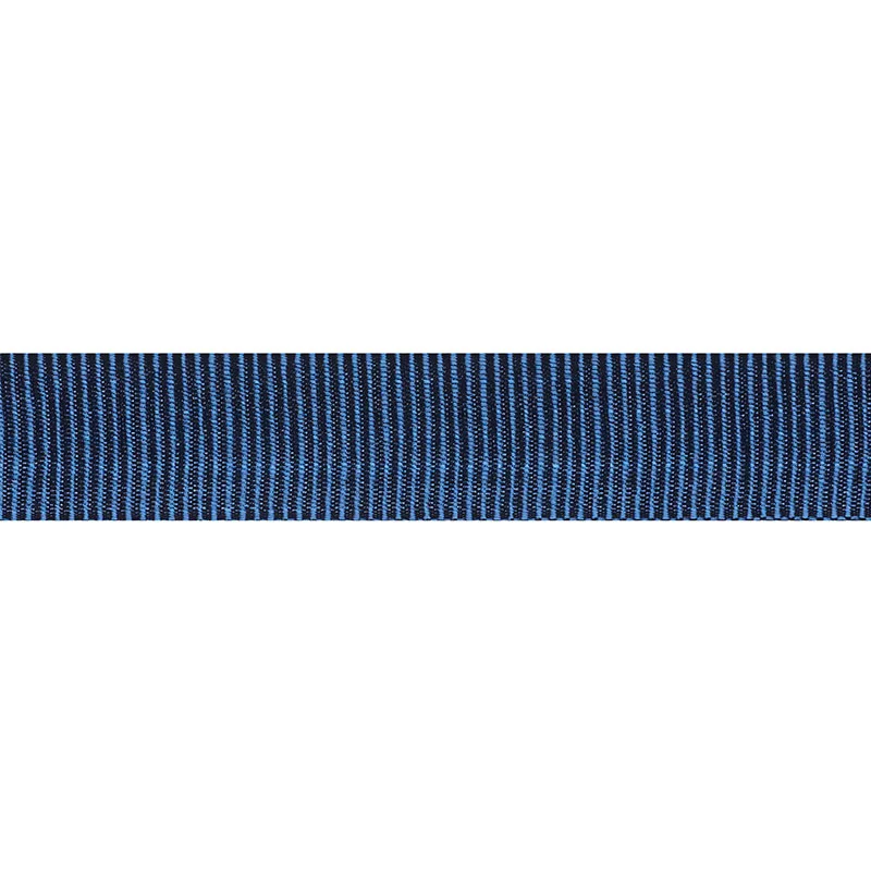 Schumacher Medium Faille Tape trim in Navy (75018)