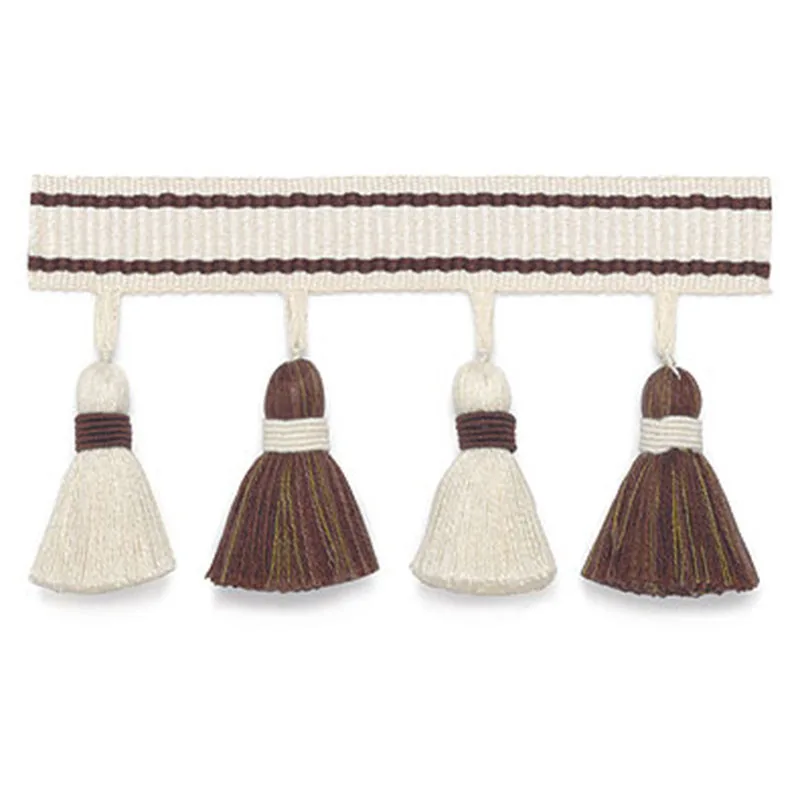 Schumacher Merida Tassel Fringe trim in Java (63083)