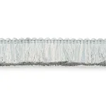 74943 | Meyer Brush Fringe - Cloud Schumacher Meyer Brush Fringe trim in Cloud (74943)
