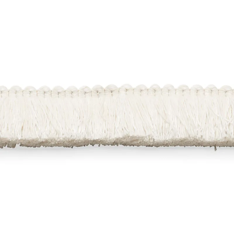 Schumacher Meyer Brush Fringe trim in Ivory (74940)