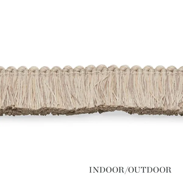 Schumacher Meyer Brush Fringe trim in Sand (74941)