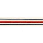 70782 | Military Stripe Tape - Red & Navy Schumacher Military Stripe Tape trim in Red & Navy (70782)