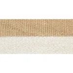 Schumacher Modern Neutral Iii Medium Tape trim in White & Gold (77040)