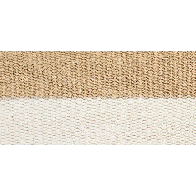 Schumacher Modern Neutral Iii Medium Tape trim in White & Gold (77040)
