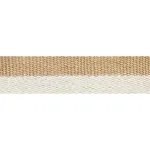 77030 | Modern Neutral Iii Narrow Tape - White & Gold Schumacher Modern Neutral Iii Narrow Tape trim in White & Gold (77030)