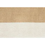 Schumacher Modern Neutral Iii Wide Tape trim in White & Gold (77050)
