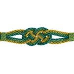 Schumacher Mounia Tie Back trim in Peacock (79852)