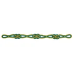 Schumacher Mounia Tie Back trim in Peacock (79852)