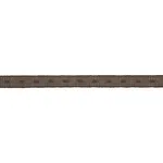 83982 | Nael Linen Cotton Tape - Cedar Brown Schumacher Nael Linen Cotton Tape trim in Cedar Brown (83982)