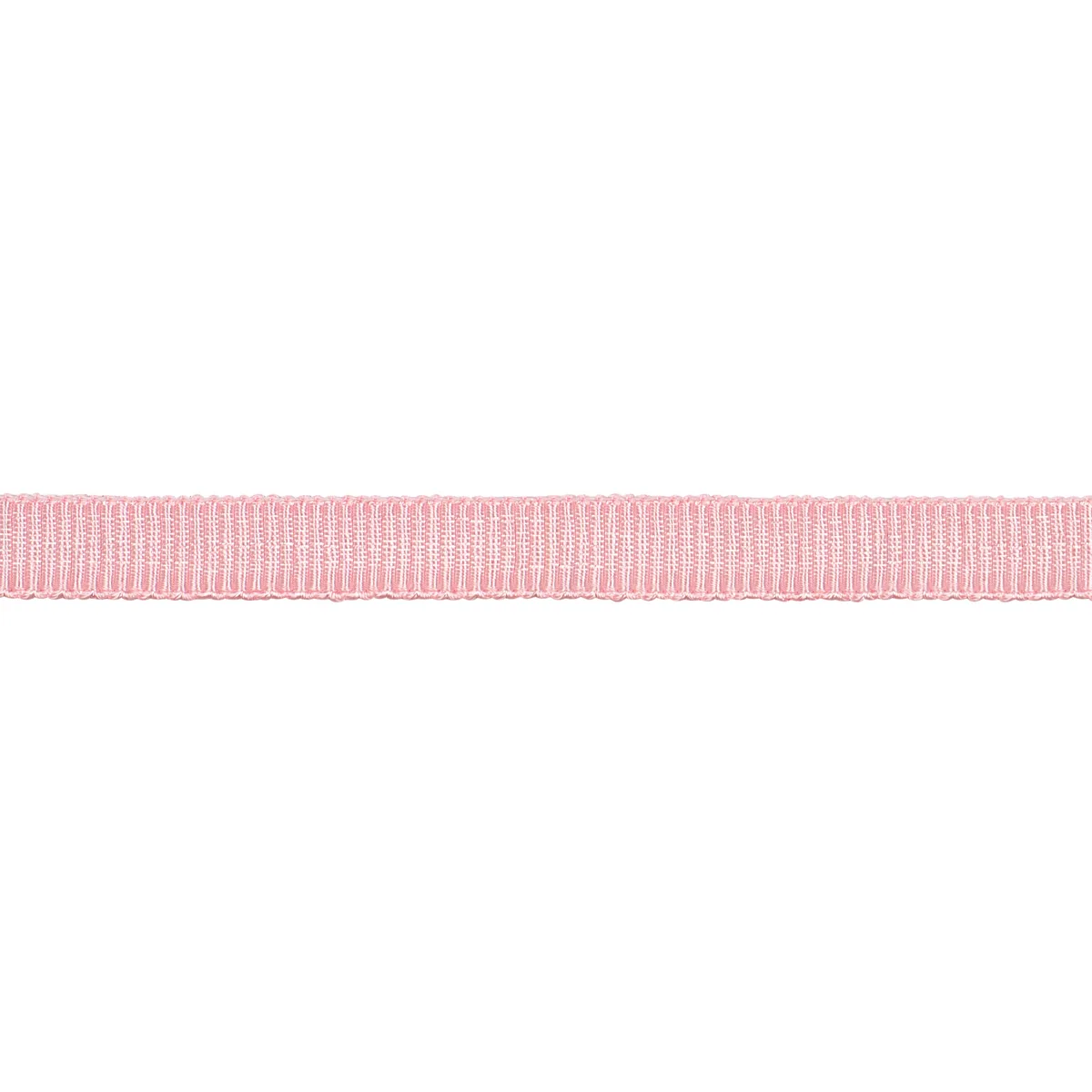 Schumacher Narrow Faille Tape trim in Blush (74993)