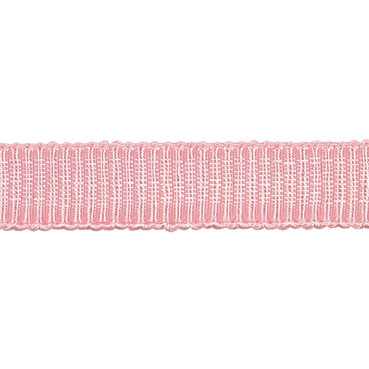 Schumacher Narrow Faille Tape trim in Blush (74993)