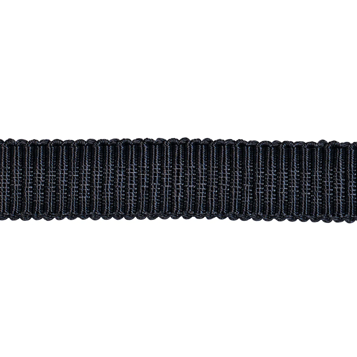 Schumacher Narrow Faille Tape trim in Charcoal (74992)