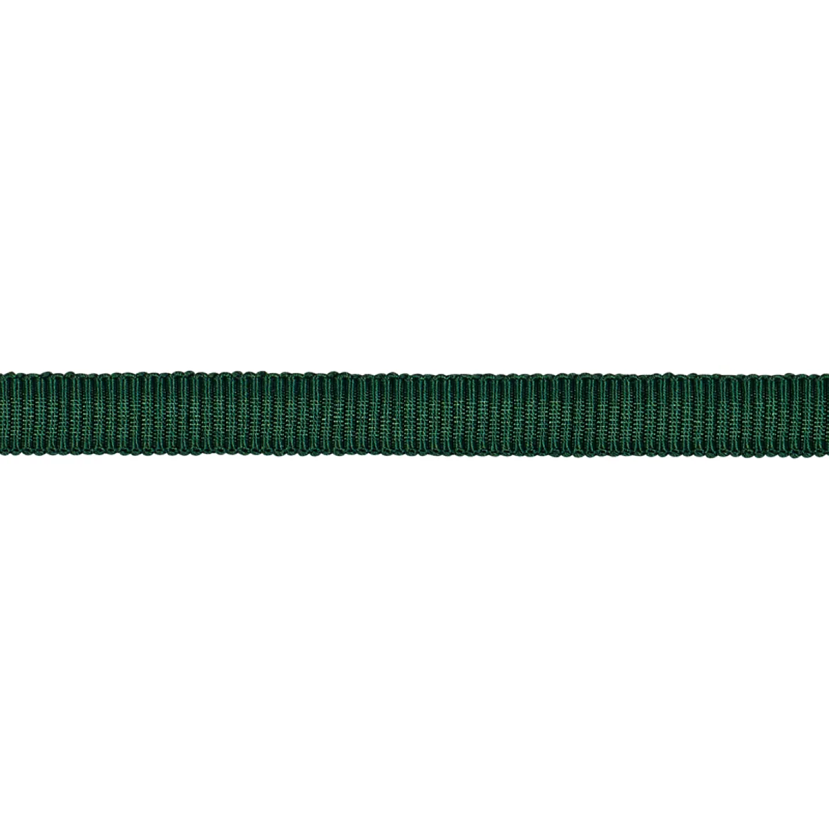 Schumacher Narrow Faille Tape trim in Emerald (74991)
