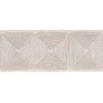 79890 | Nautilina Embroidered Tape - Natural Schumacher Nautilina Embroidered Tape trim in Natural (79890)