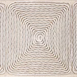 79890 | Nautilina Embroidered Tape - Natural Schumacher Nautilina Embroidered Tape trim in Natural (79890)