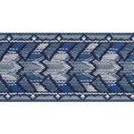 74271 | Needlework Tape - Blue Schumacher Needlework Tape trim in Blue (74271)