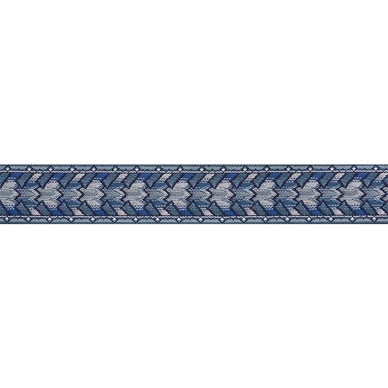 Schumacher Needlework Tape trim in Blue (74271)