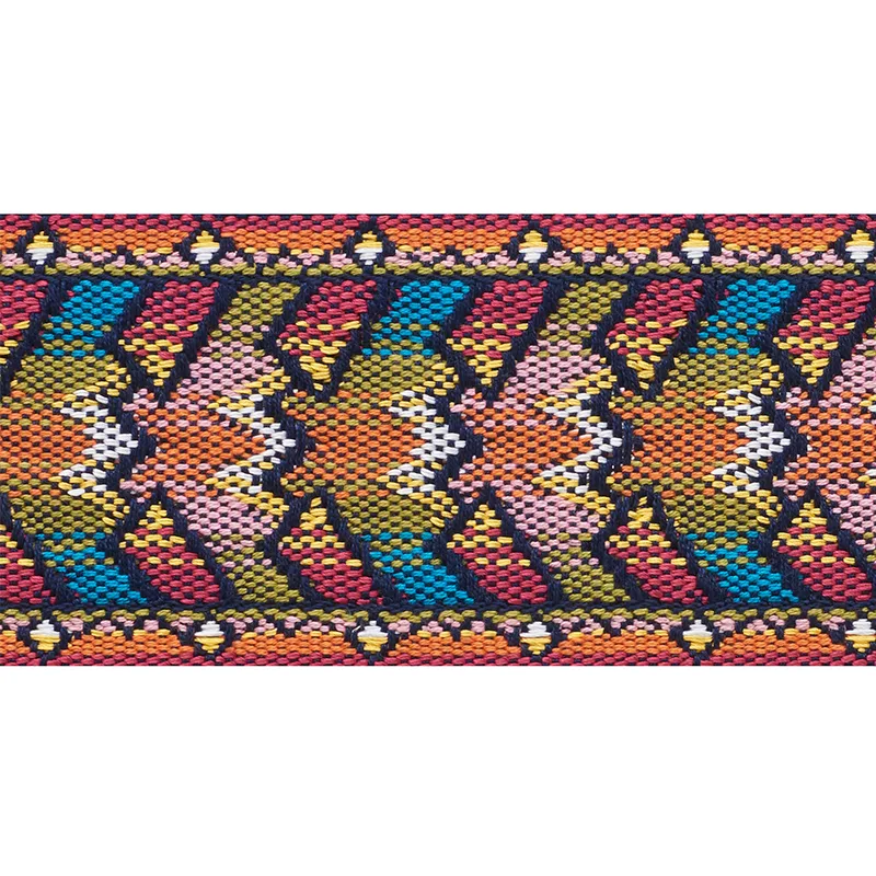 Schumacher Needlework Tape trim in Multi (74272)