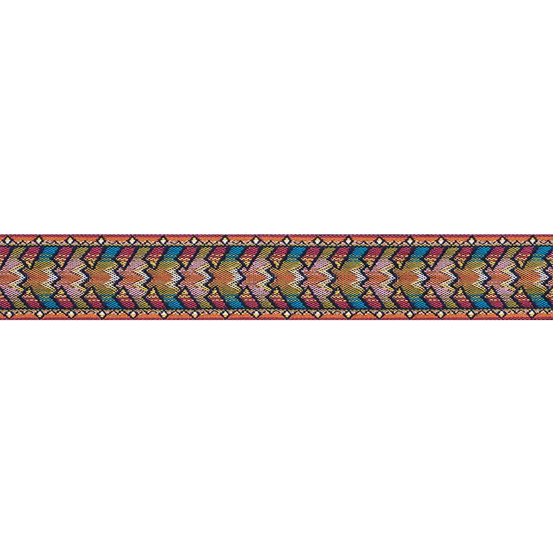 Schumacher Needlework Tape trim in Multi (74272)