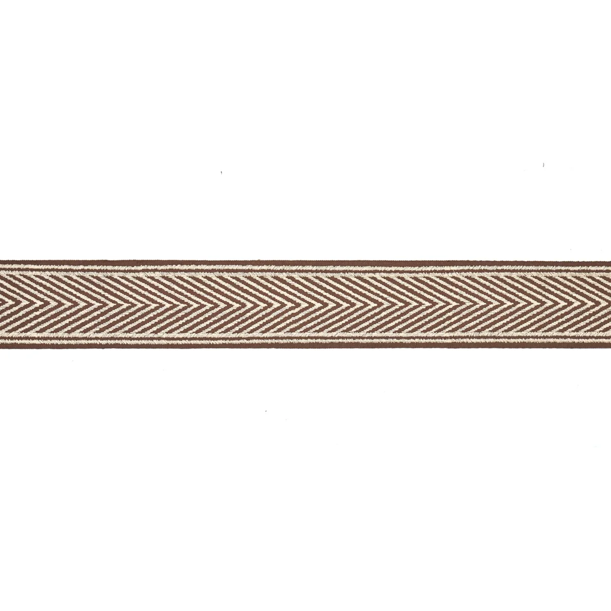Schumacher Nicholson  Tape trim in Brown (69968)