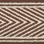 69968 | Nicholson Tape - Brown Schumacher Nicholson Tape trim in Brown (69968)