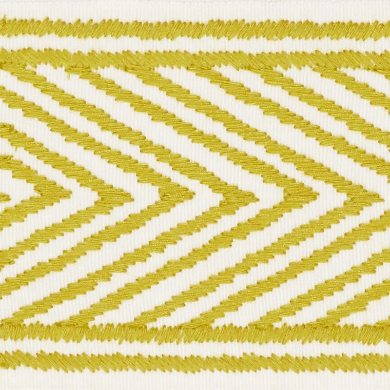 Schumacher Nicholson Tape trim in Citrine (69964)