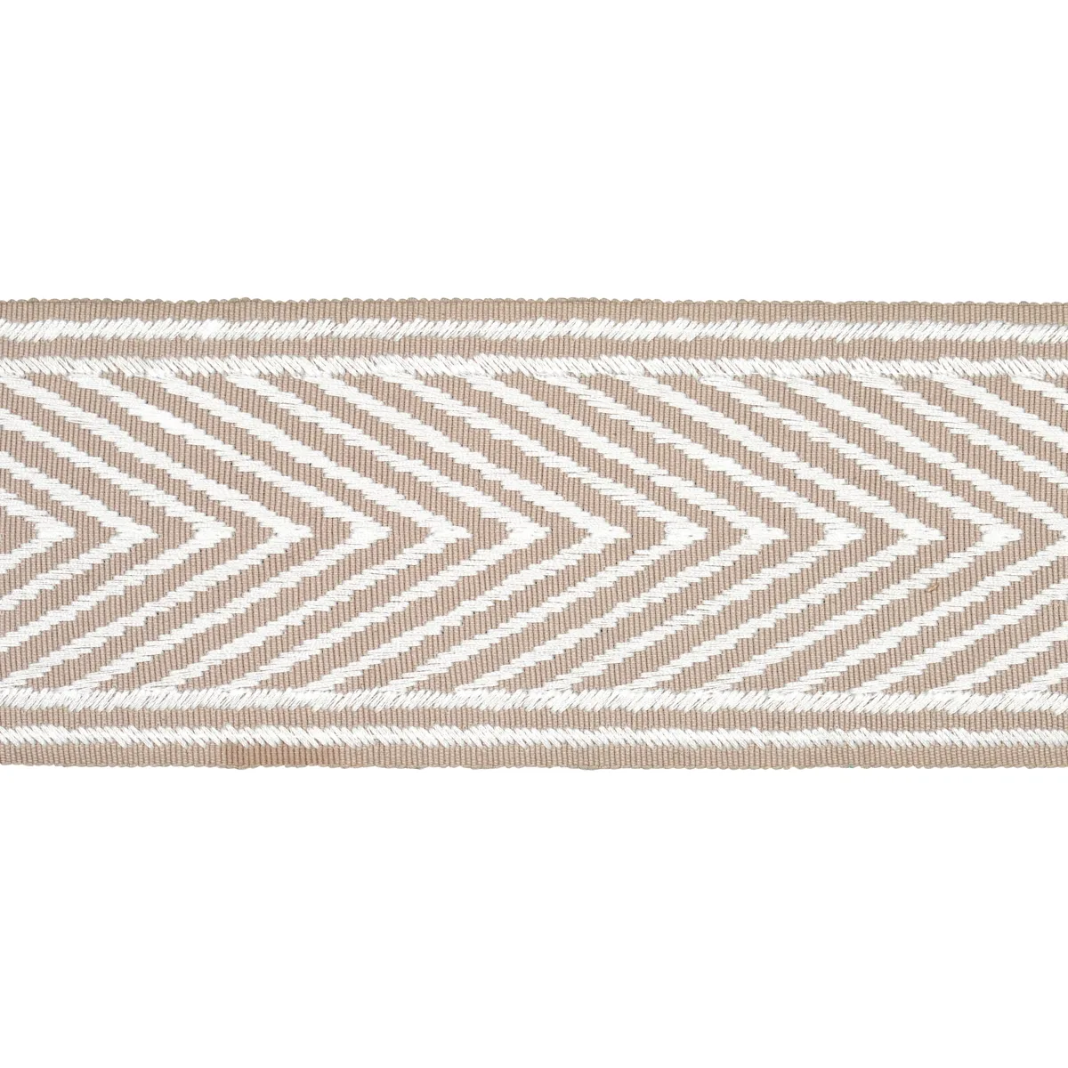 Schumacher Nicholson  Tape trim in Linen (69967)