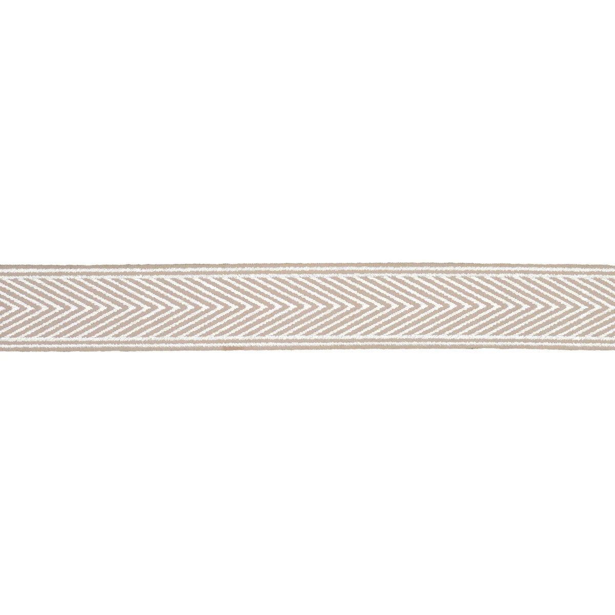 Schumacher Nicholson  Tape trim in Linen (69967)