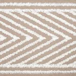 69967 | Nicholson Tape - Linen Schumacher Nicholson Tape trim in Linen (69967)