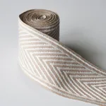 69967 | Nicholson Tape - Linen Schumacher Nicholson Tape trim in Linen (69967)