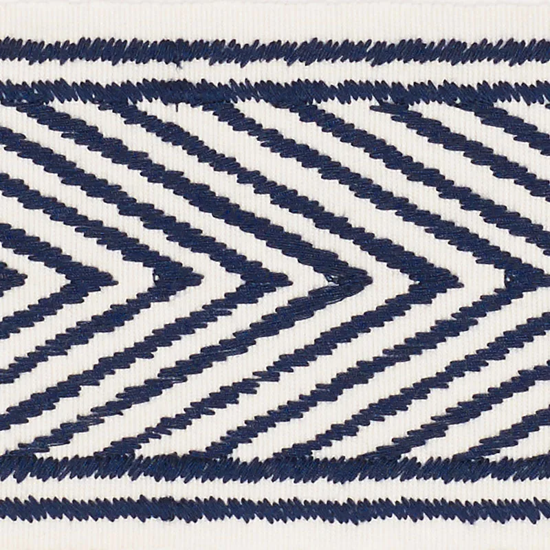 Schumacher Nicholson Tape trim in Navy (69962)