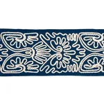 84762 | Nico Tape - Indigo Schumacher Nico Tape trim in Indigo (84762)