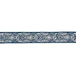 84762 | Nico Tape - Indigo Schumacher Nico Tape trim in Indigo (84762)