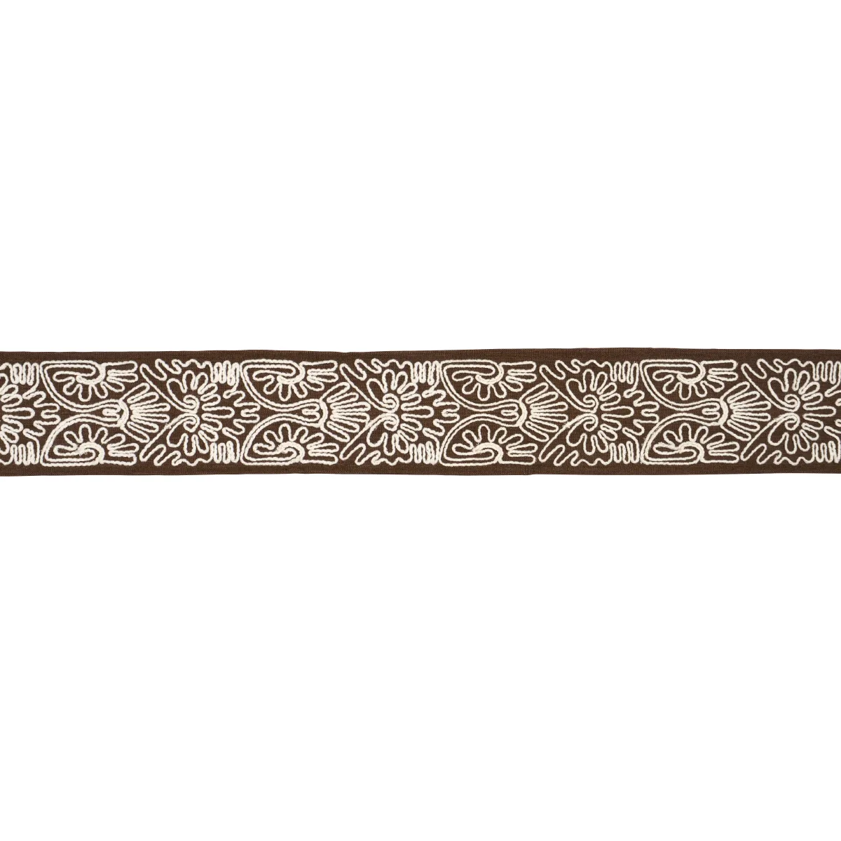 Schumacher Nico Tape trim in Mocha (84761)