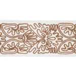 84760 | Nico Tape - Natural Schumacher Nico Tape trim in Natural (84760)