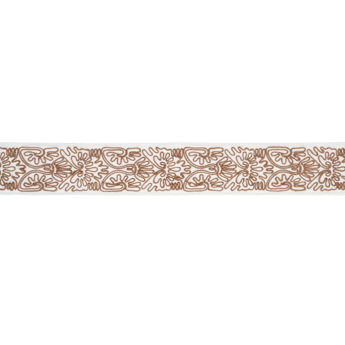 Schumacher Nico Tape trim in Natural (84760)